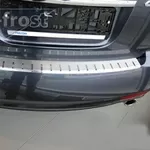 Накладка на бампер с загибом для Mazda CX-7 2007+