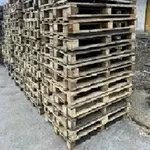 Продаєм піддон дерев'яний бу вантажопідйомністю до 1500 кг. 