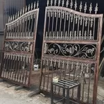 Металлические ворота в Кривом Роге