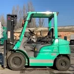 Бензиновий навантажувач Mitsubishi,  напрацювання 2919 мотогодин