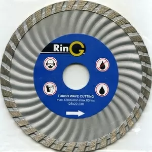 Алмазные отрезные диски (круги) 230 х 22.23 RinG (РинГ,  Австрия)