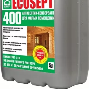 ECOSEPT 400 - антисептик для древесины,  концентрат 1:10