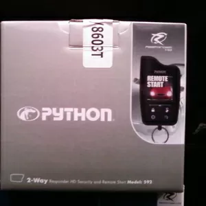 сигнализация Python 592 с автозапуском