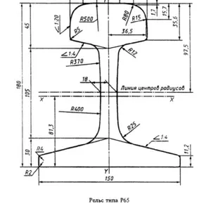 Продам рельс Р-65
