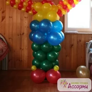 Фигуры из воздушных шаров, Днепропетровск