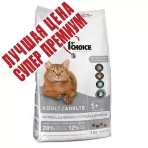 1st Choice гипоаллергенный сухой супер премиум корм для котов