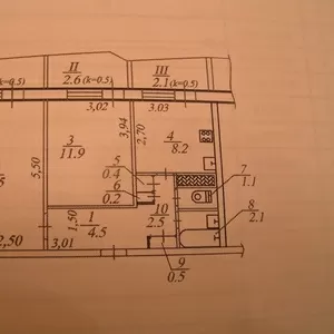 Продам 2-х комн.Солнечный 816эт.боковой Вид на Днепр