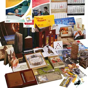 Полиграфия: визитки,  календари,  листовки,  буклеты. Дизайн.