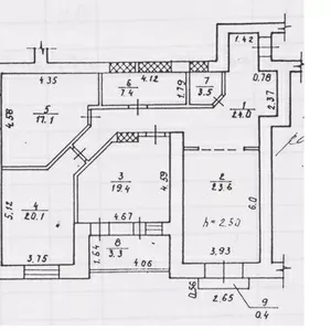 Продам 3-х комнатную квартиру ул. Рабочая