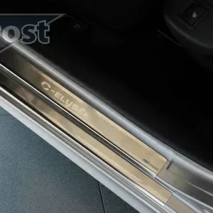 Аксессуары для авто накладки на пороги авто Citroen C-Elysee 2012+