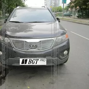 Решетка радиатора и бампера для KIA Sorento 2010+