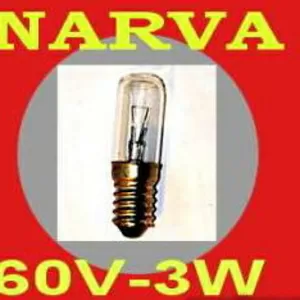 Лампа  Narva 60В-3Вт для ж/д транспорта