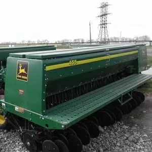 Сеялка зерновая механическая Джон Дир (John Deere) 455,  б.у.