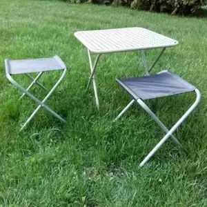Стол складной + 2 стульчика комплект для пикника