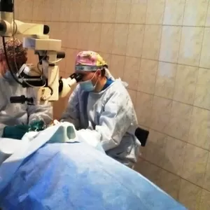 Хирургия катаракты,  близорукости,  дальнозоркости и астигматизма