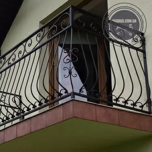 Кованые и сварные балконные перила (ограждения) Кривой Рог
