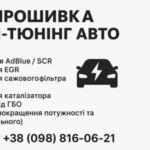 Перепрошивка ЕБУ та чіп-тюнінг авто