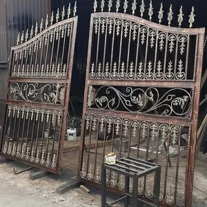 Металлические ворота в Кривом Роге