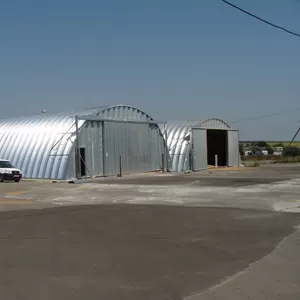 Ангари безкаркасні збірно-розбірні промислового виробництва 