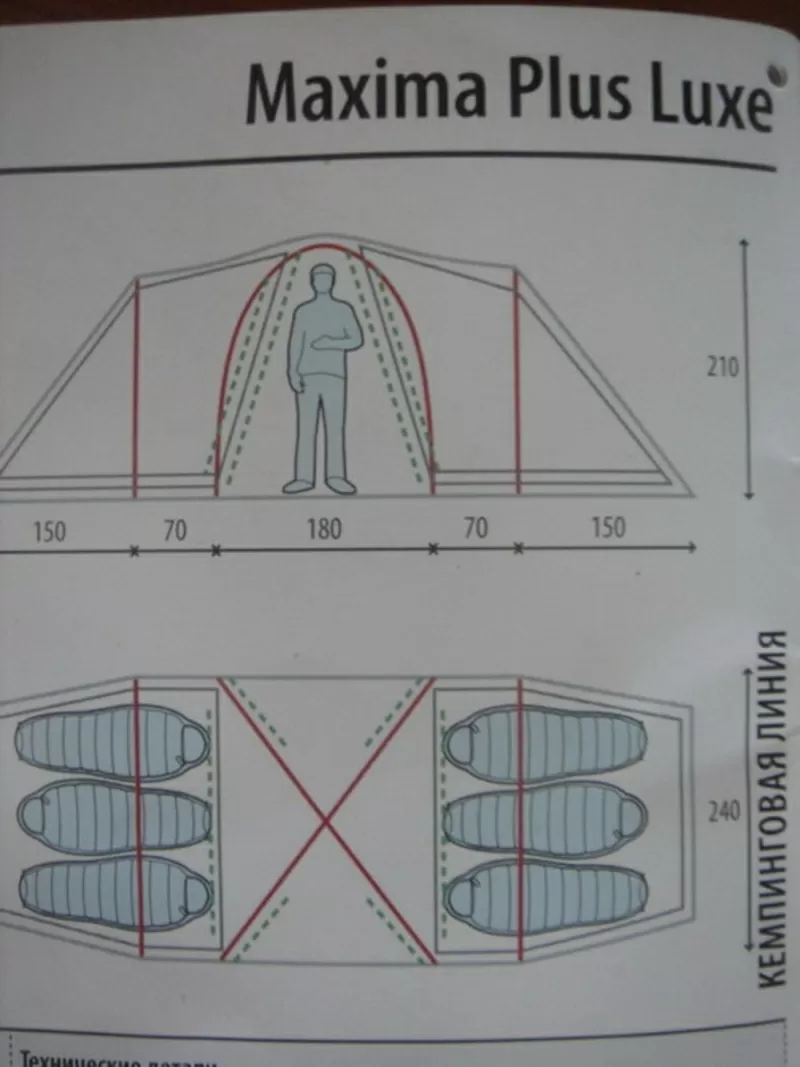 Палатка Maxima Plus Luxe (кемпинговая линия) 3