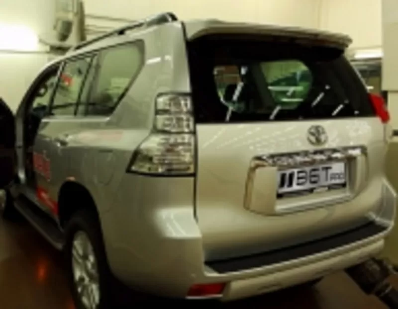 Фары светодиодные задние Toyota Prado 150 (серые). 4