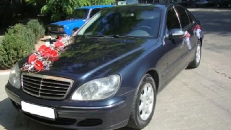 Аренда Mercedes W220 на свадьбу