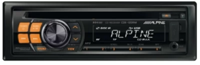 Alpine CDE-120RM - CD/MP3/WMA/AAC-ресивер,  FM-тюнер,  4x50W