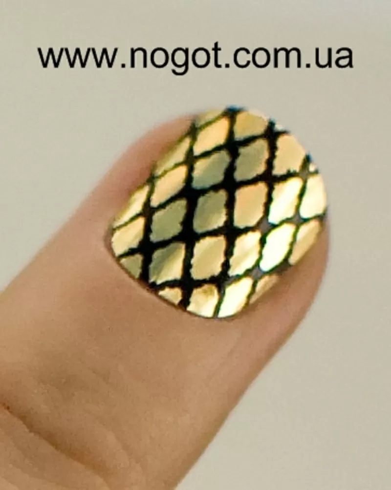 Металлические,  покрытия для ногтей Nail Star 6