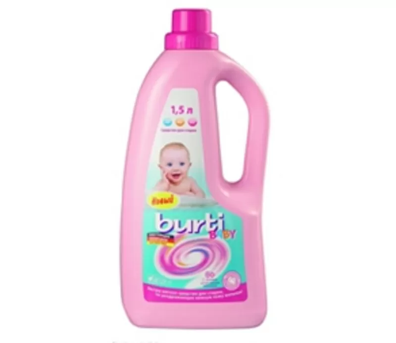 Жидкое средство для стирки детского белья Burti Baby liquid 1, 5 л