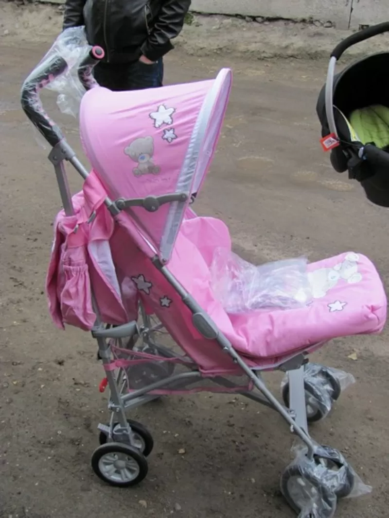 Obaby Atlas Scribble Buggy Pink,  Raincover 2012 model pushchair great 4 travel 2