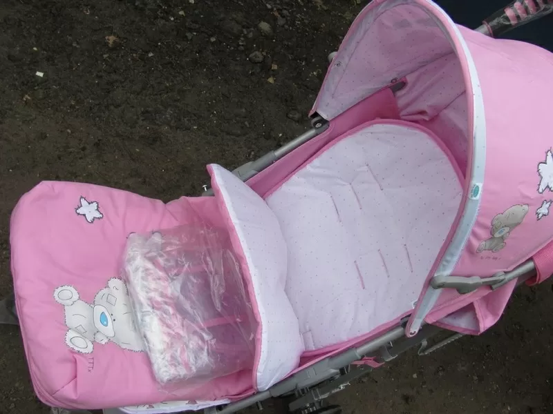 Obaby Atlas Scribble Buggy Pink,  Raincover 2012 model pushchair great 4 travel 4