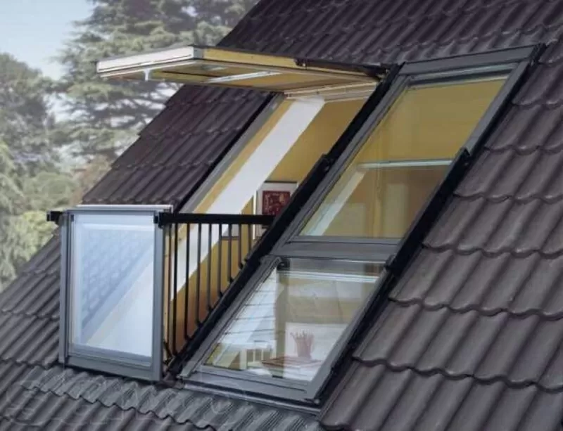 Velux мансардные окна и балконы 5