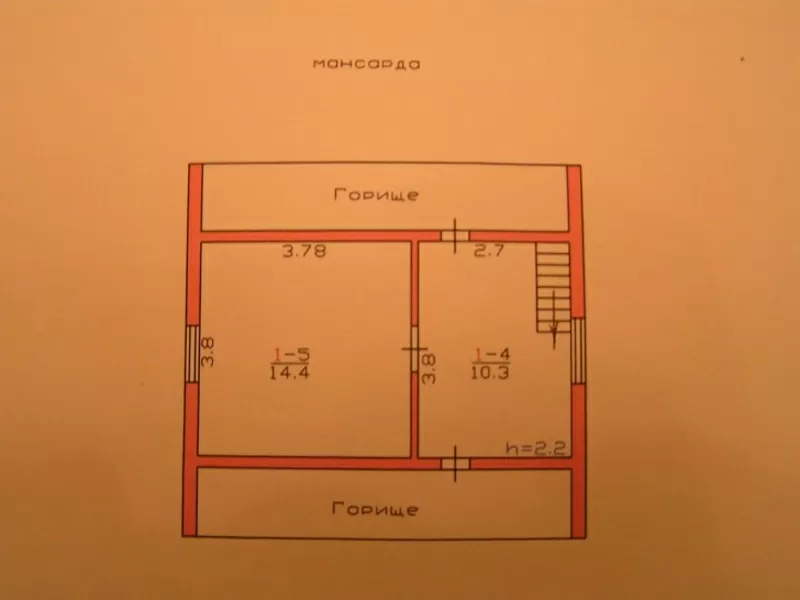 Дача с газом 2-х эт.кирпичная Подгороднее,  с-т 