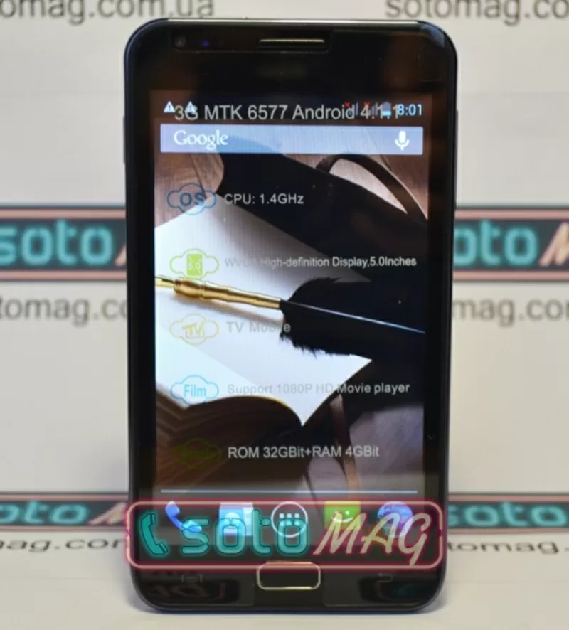 Samsung Galaxy Note N8000+ Black