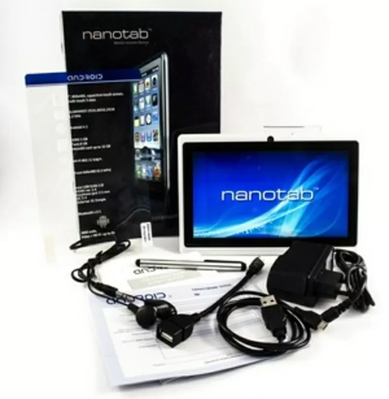 Планшет Nano-TAB,  2 ядра,  Тайвань 2