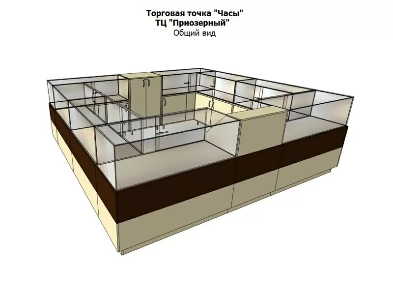 ПРОДАМ  Торговое  оборудование Остров  (витрина)