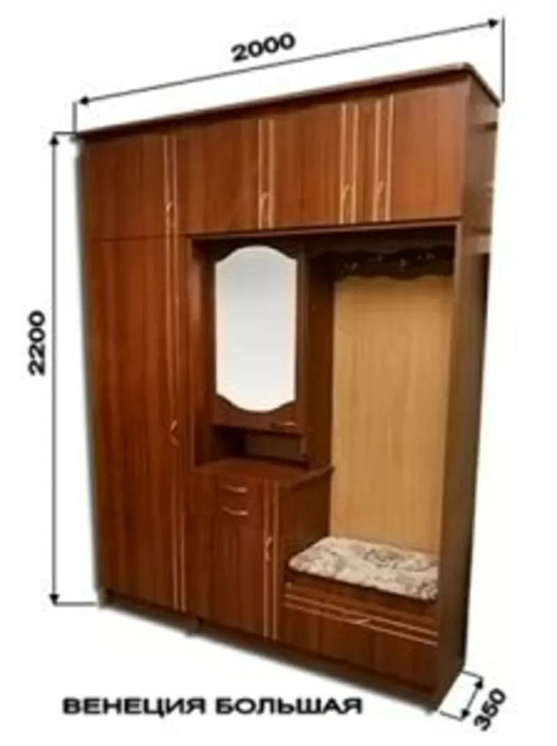Полный спектр услуг по изготовлению корпусной мебели. 3