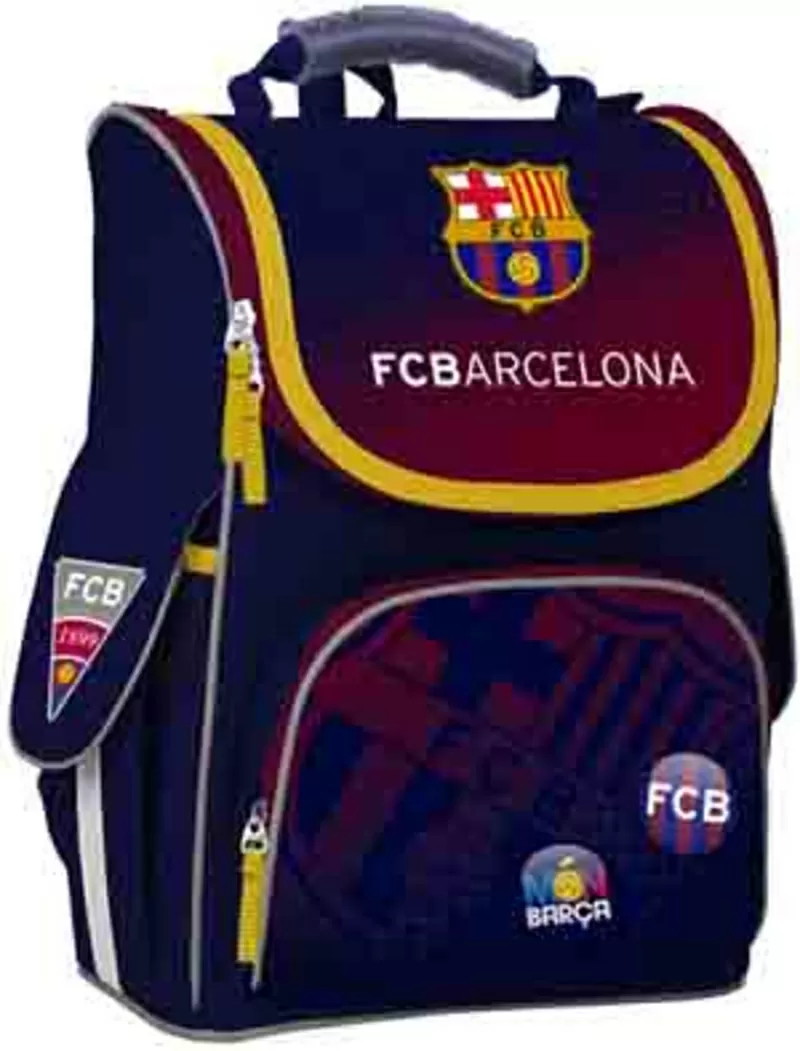 Рюкзак школьный каркасный Barcelona 501 
