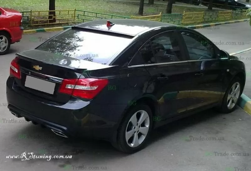 Предлагаем диффузор на задний бампер Chevrolet Cruze 3