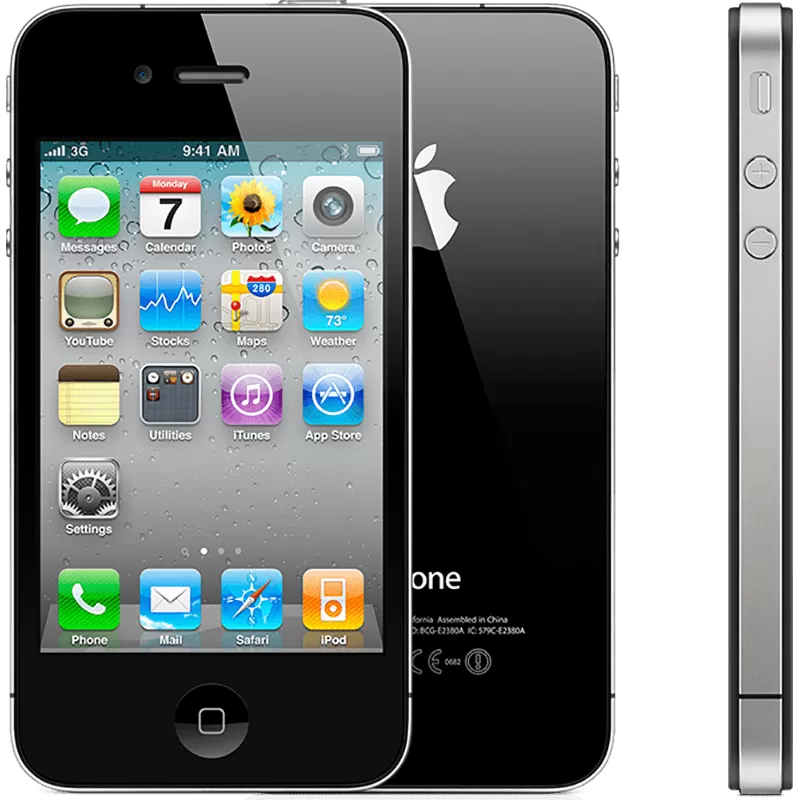 Iphone 4G Black/White 2