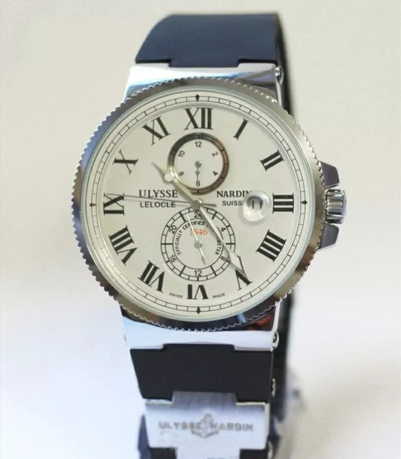 Ulysse Nardin Maxi Marine Chronometer black 2
