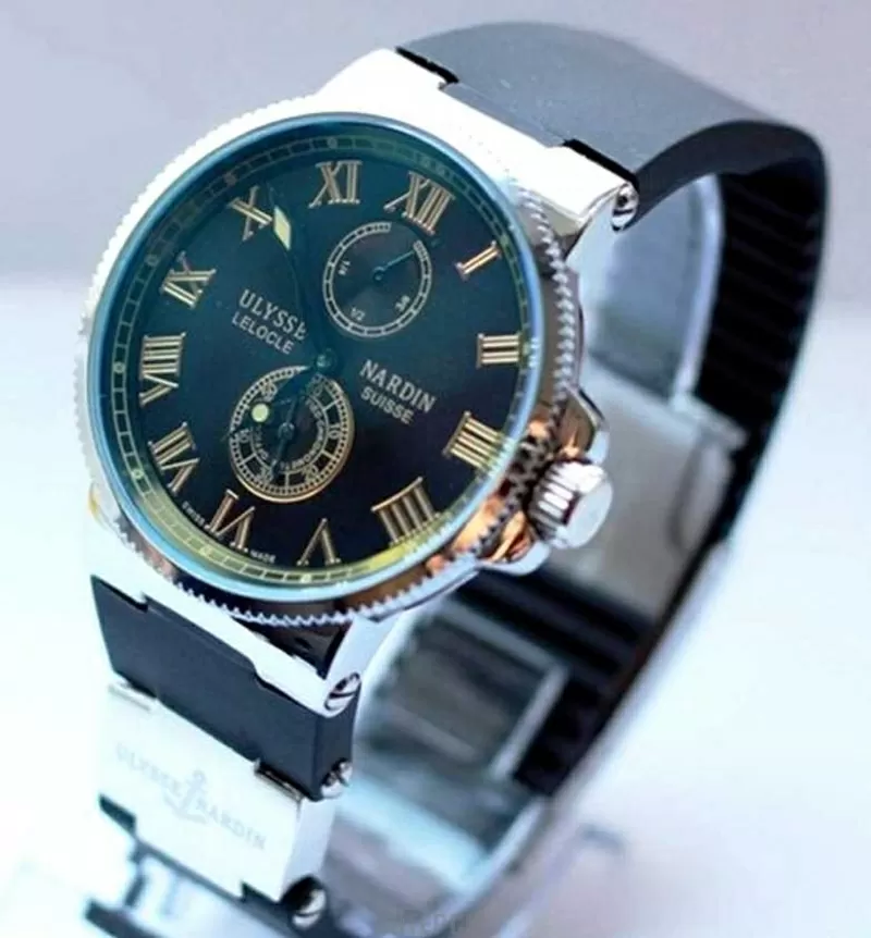 Ulysse Nardin Maxi Marine Chronometer black 3