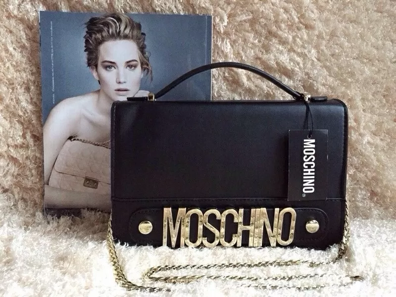 Продам Женский клатч сумка Moschino черная - опт и розница