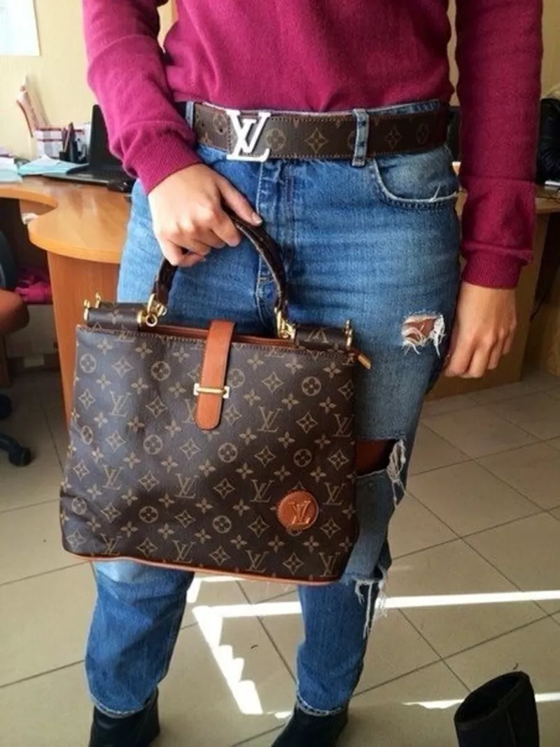 Продам Женская сумка Louis Vuitton Desire коричневая - опт и розница