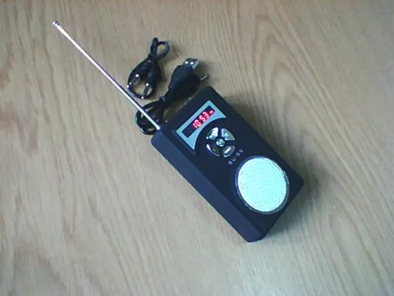 Радиоприемник FM + медиацентр SU 52 GV micro-SD,  USB 