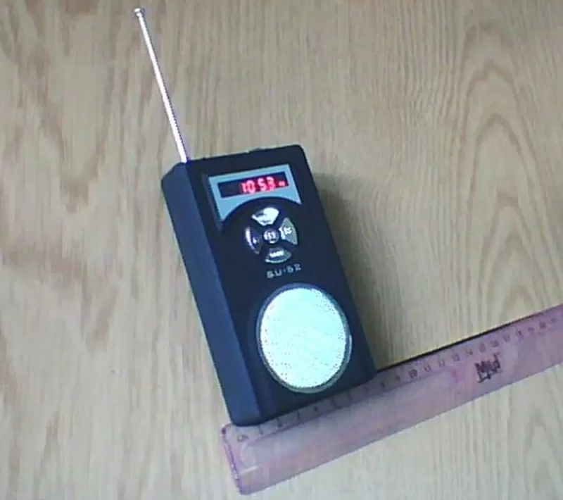 Радиоприемник FM + медиацентр SU 52 GV micro-SD,  USB  3