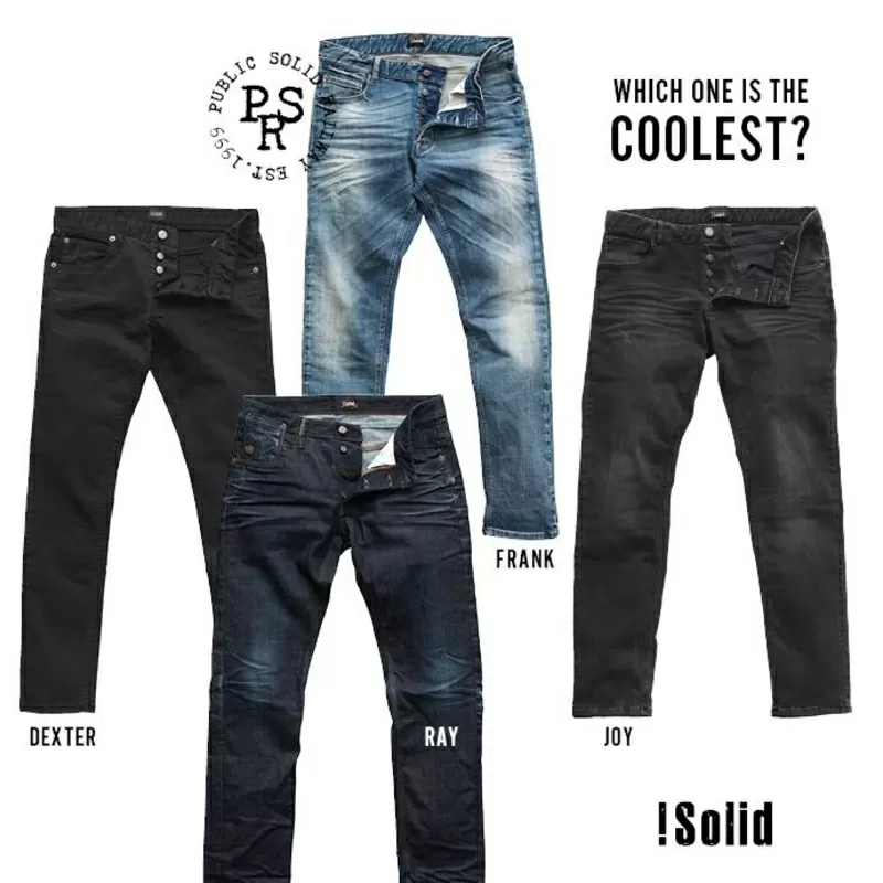 Мужские джинсы  Jack & Jones + !Solid 2