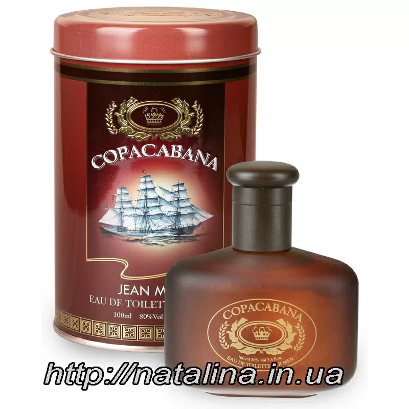 Мужская Туалетная вода Jean Marc Copacabana 100 ml