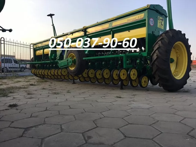 Сеялка Harvest 630 (ширина захвата 6, 3 м,  42 сошников,  бункер 2200л,  т