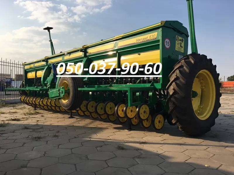 Сеялка Harvest 630 (ширина захвата 6, 3 м,  42 сошников,  бункер 2200л,  т 3